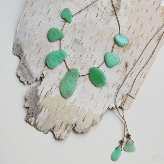 CHRYSOPRASE UNFOLDING No.0405 Vibe Necklaces