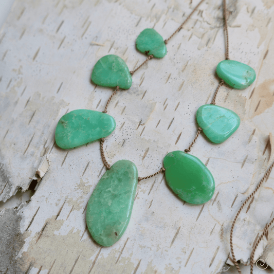 CHRYSOPRASE UNFOLDING No.0405 Vibe Necklaces