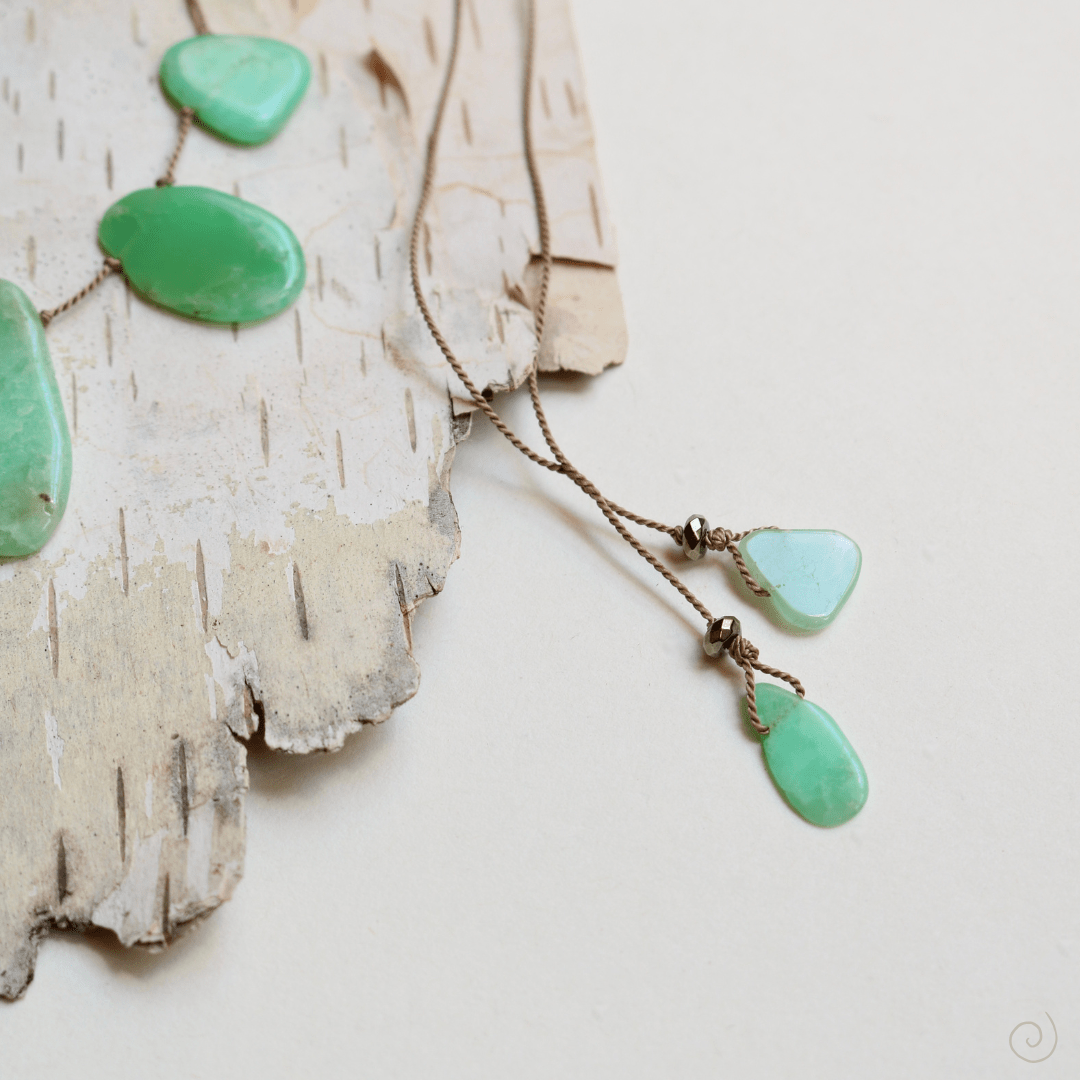 CHRYSOPRASE UNFOLDING No.0405 Vibe Necklaces