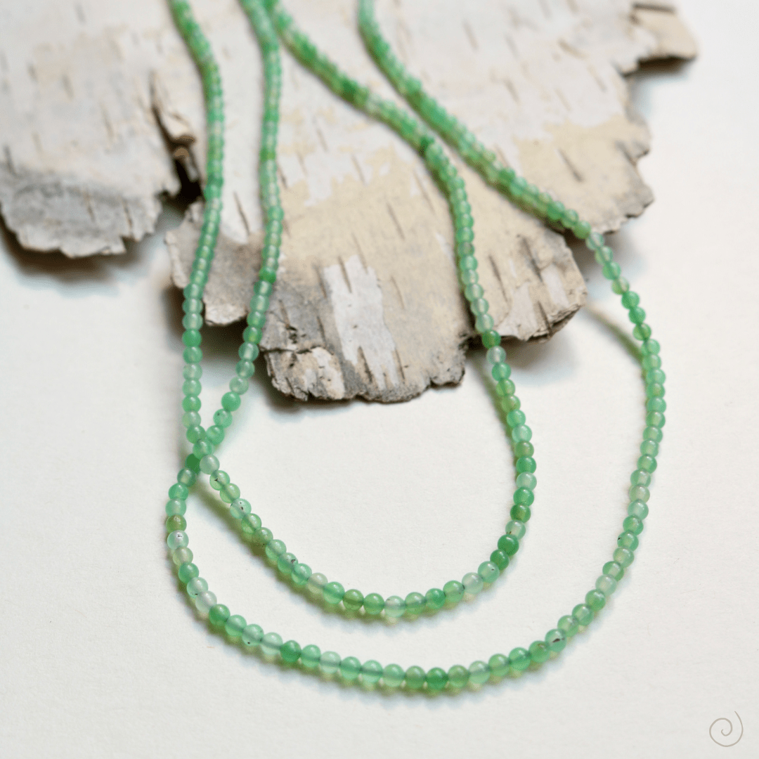 CHRYSOPRASE UNFOLDING No.0406 Vibe Necklaces