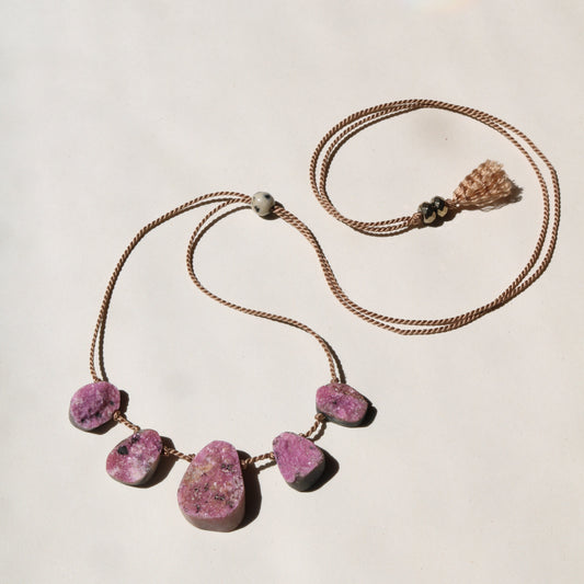 COBALTO CALCITE UNFOLDING No.0202 Vibe Necklaces