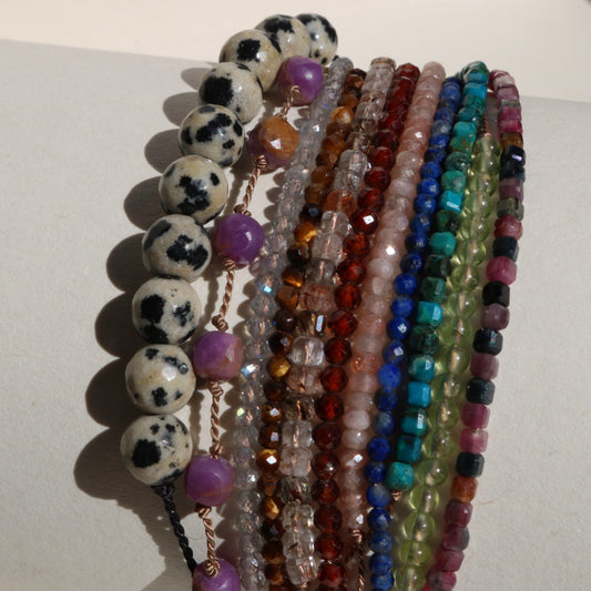 DALMATIAN STONE BRACELET Vibe Bracelets