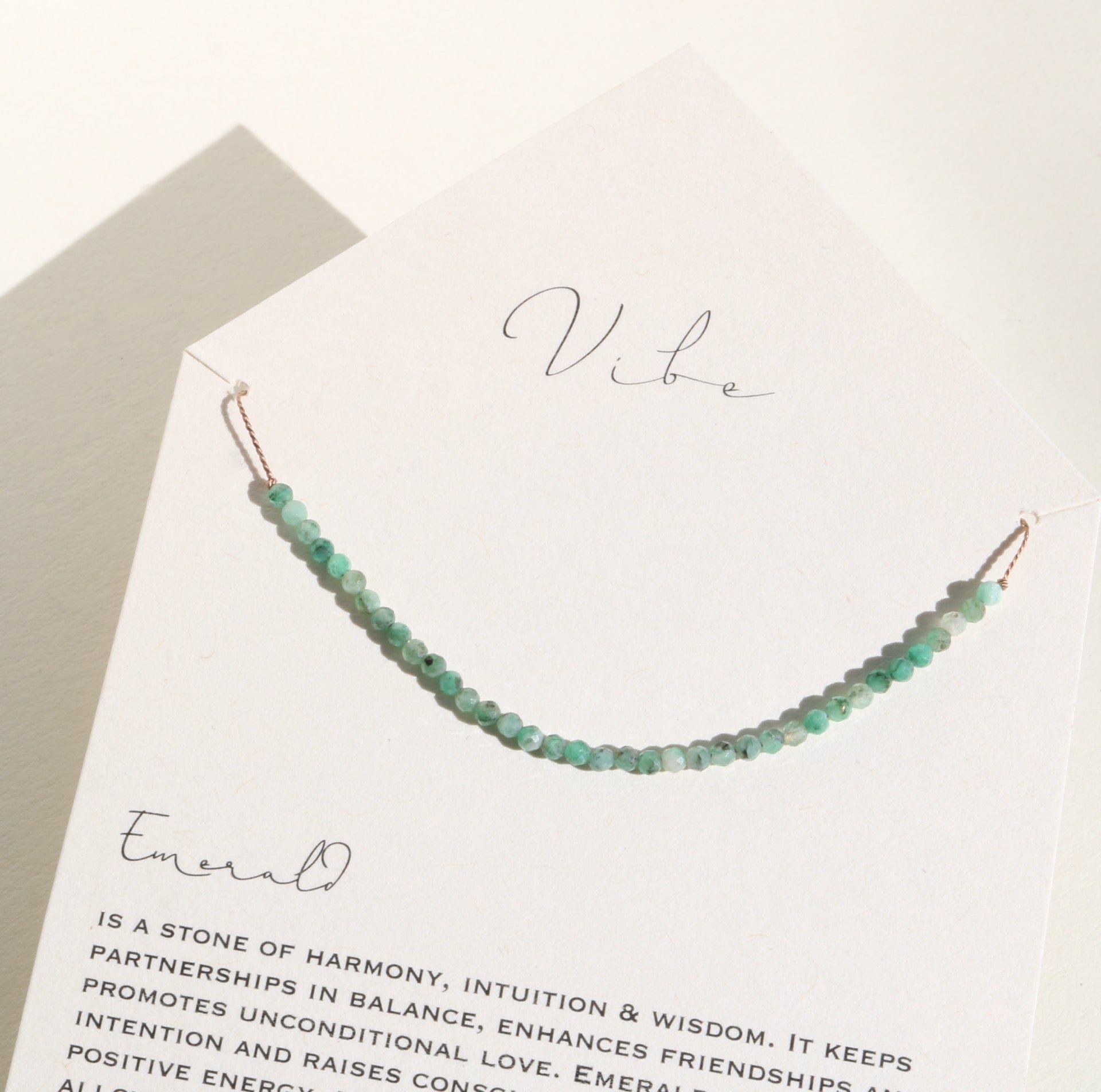 EMERALD Vibe Necklaces