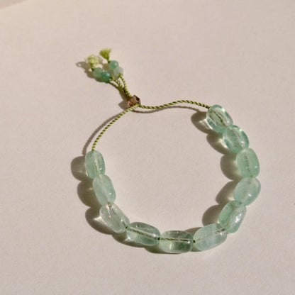 FLUORITE POLISHED PEBBLES BRACELET | SPECIAL EDITION Vibe Bracelets