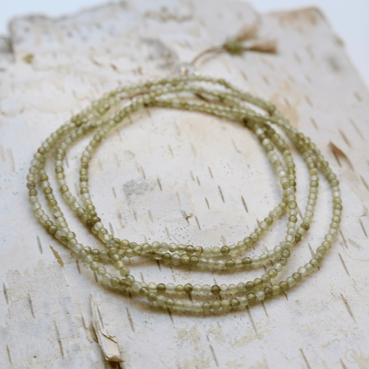 GROSSULAR GARNET UNFOLDING No.0401 Vibe Necklaces