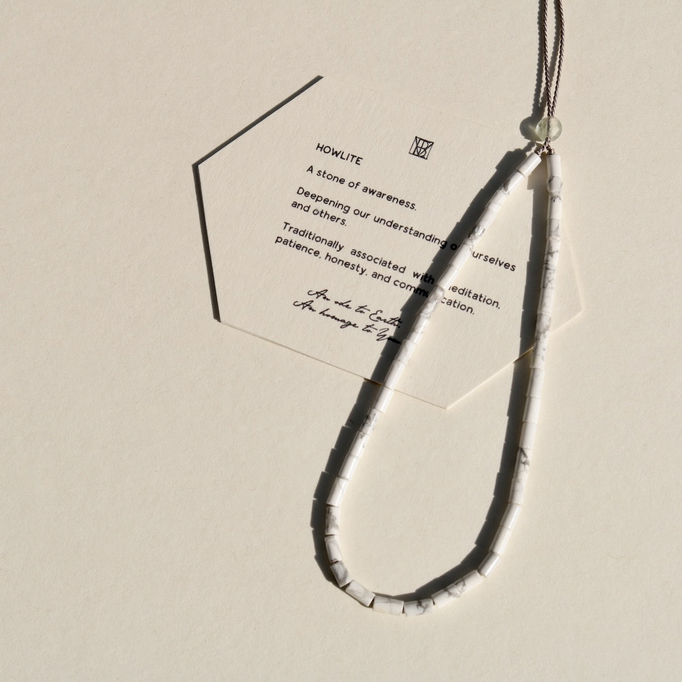 Howlite, Anklet