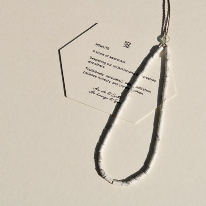 Howlite, Anklet