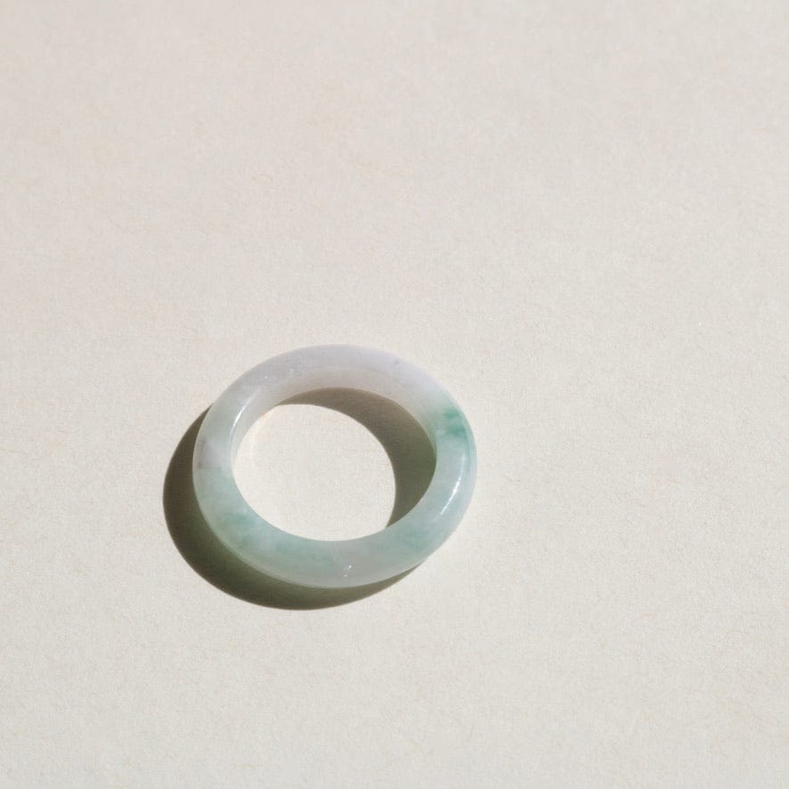 JADE BAND | SIZES 6.5-7 Vibe Ring dd -  Size 7