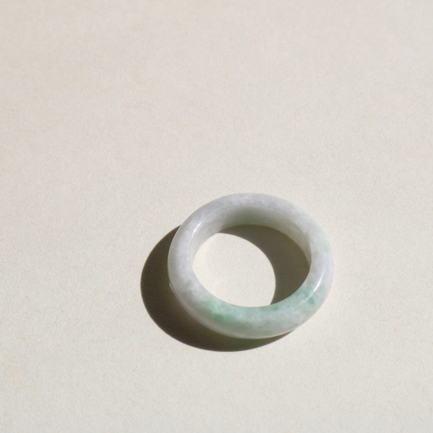 JADE BAND | SIZES 6.5-7 Vibe Ring w - Size 6.5