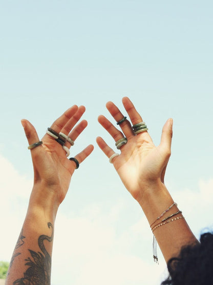 JADE BAND | SIZES 7.5-9 Vibe Ring