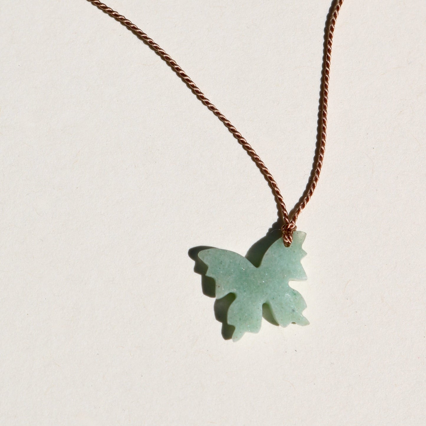 Jade, Butterfly Vibe Necklace