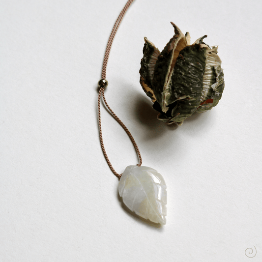 JADE LEAF UNFOLDING No.0403 Vibe Necklaces