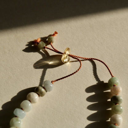 Jade, Pebbles Bracelet