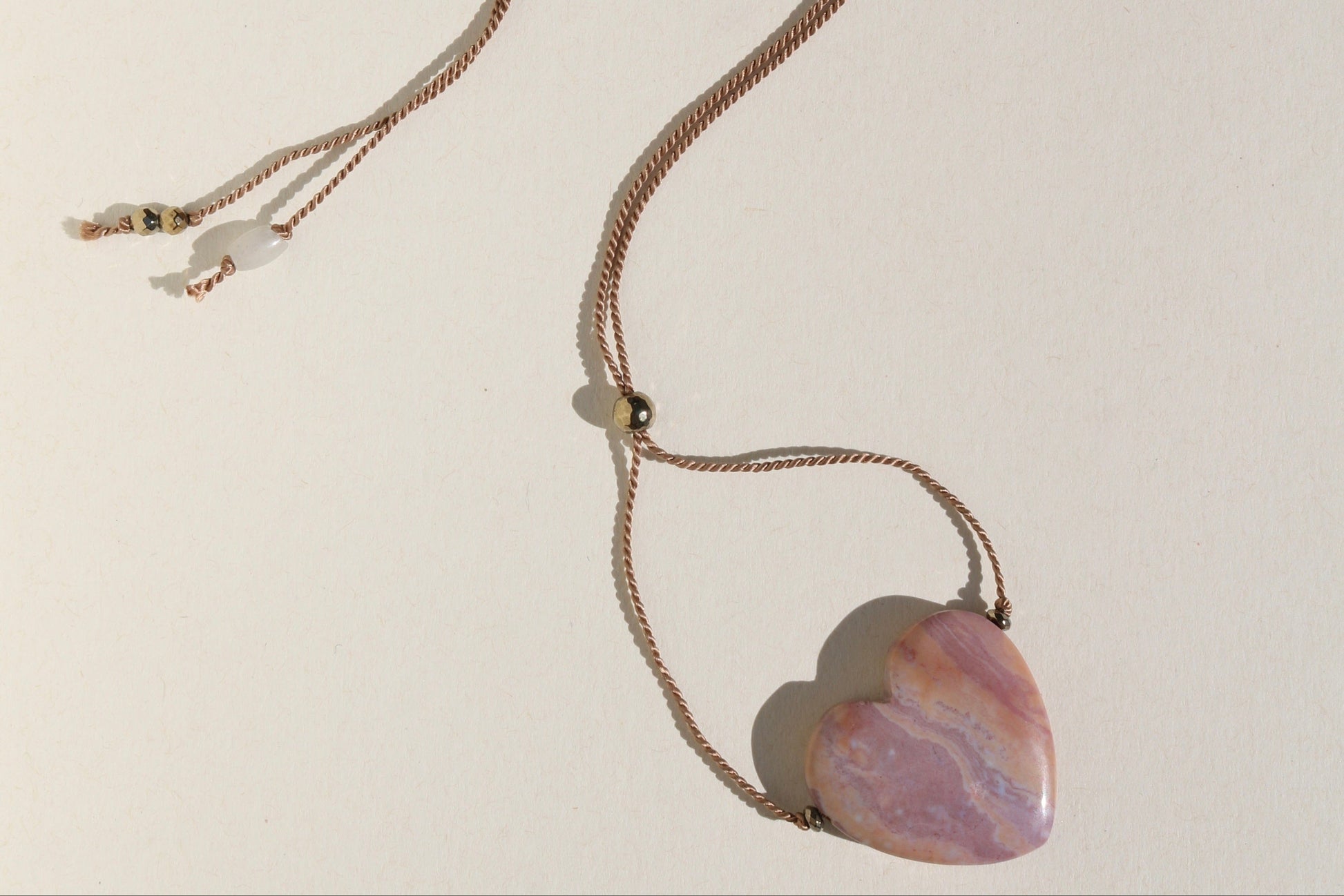 JASPER HEART NO. 1 Vibe Necklaces