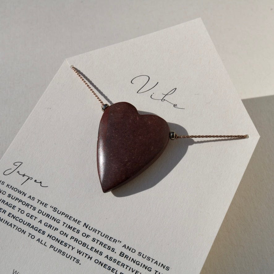 JASPER HEART NO. 2 Vibe Necklaces