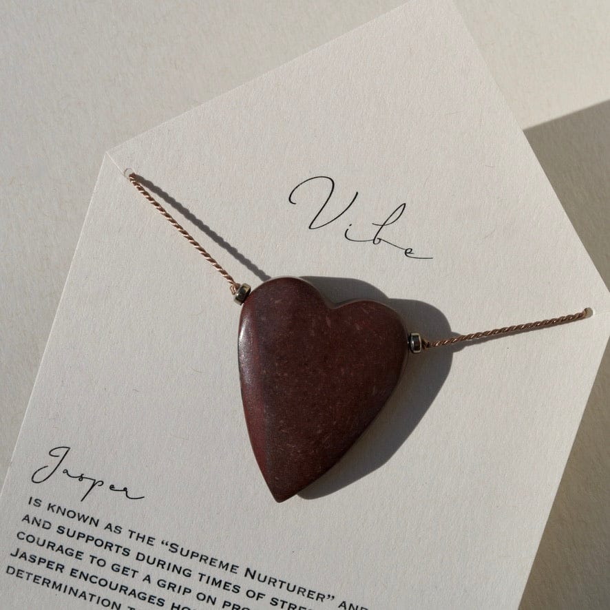 JASPER HEART NO. 2 Vibe Necklaces