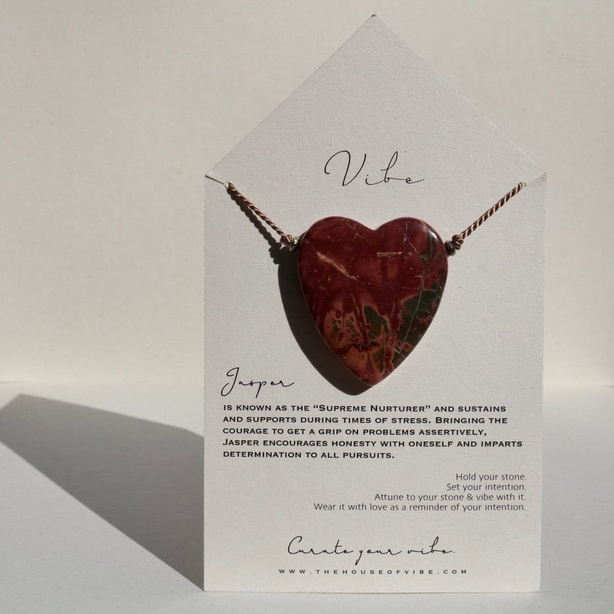 JASPER HEART NO. 5 Vibe Necklaces