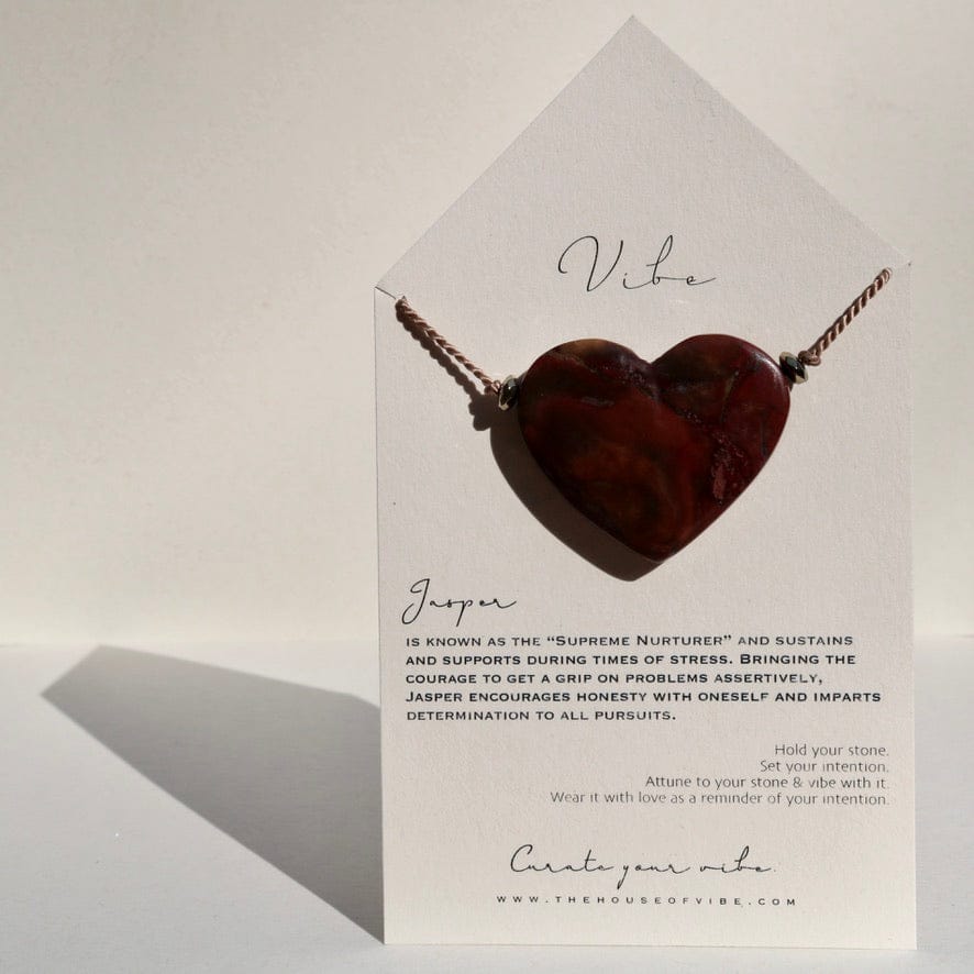 JASPER HEART NO. 6 Vibe Necklaces