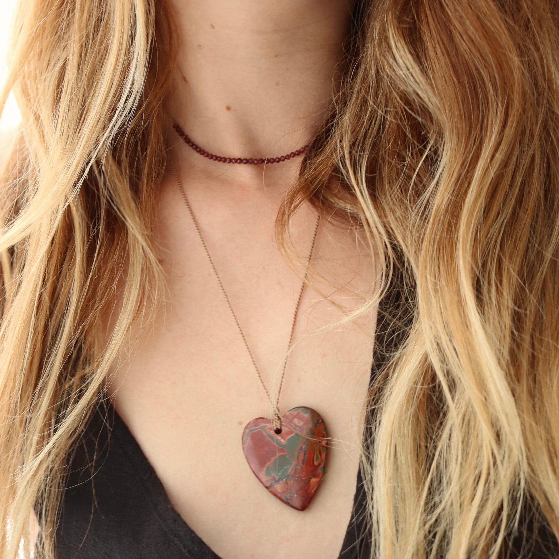 JASPER HEART NO. 7 Vibe Necklaces