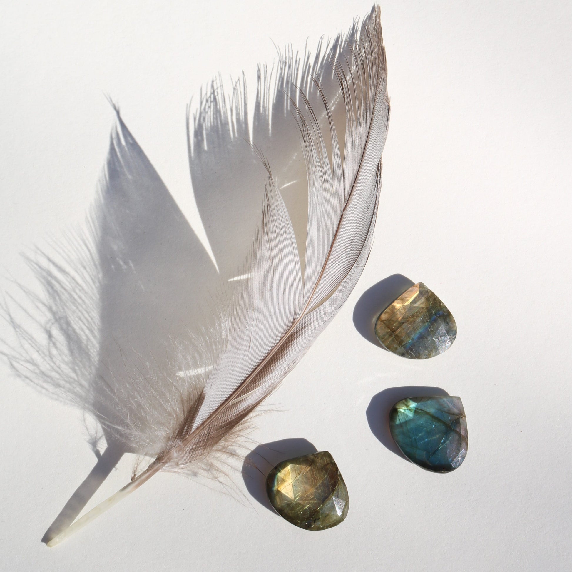 Labradorite, Galaxy Drop Vibe Necklace
