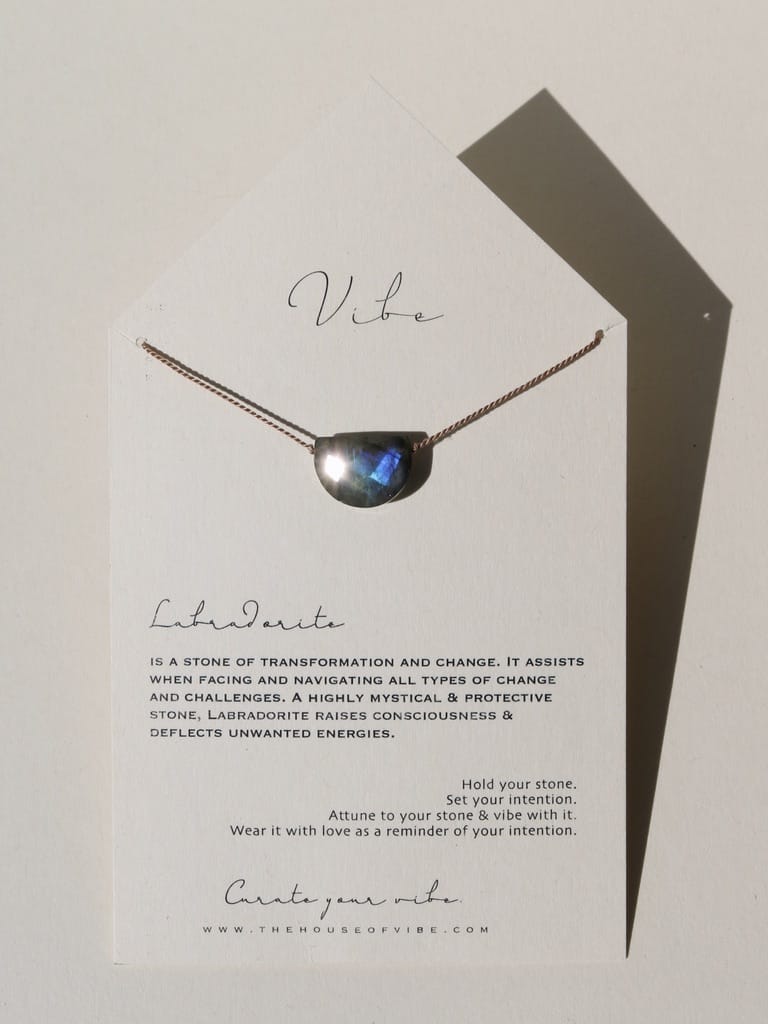 Labradorite, Horizon Vibe Necklaces