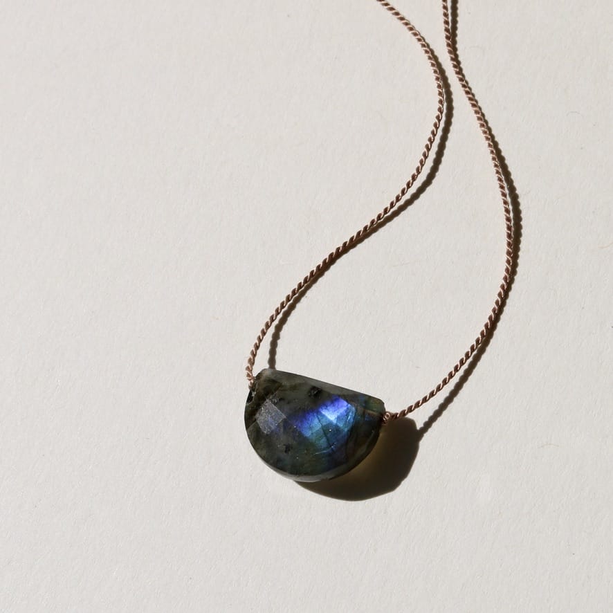 Labradorite, Horizon Vibe Necklaces