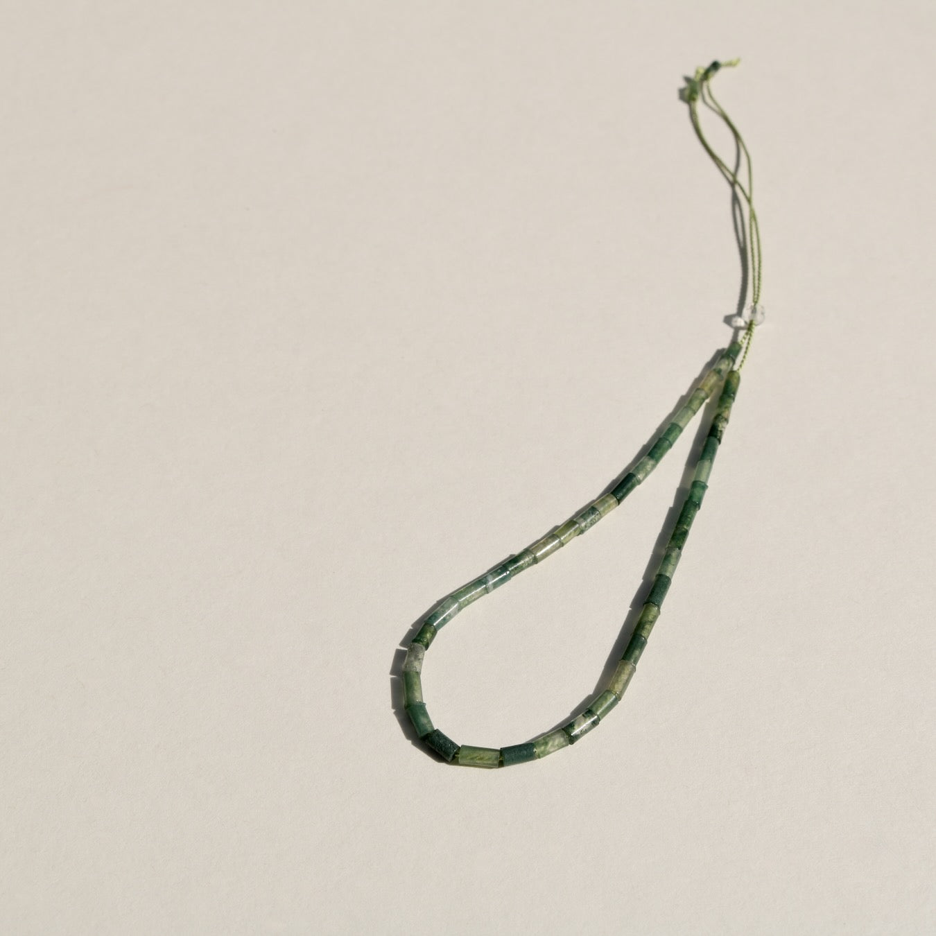 Moss Agate, Anklet