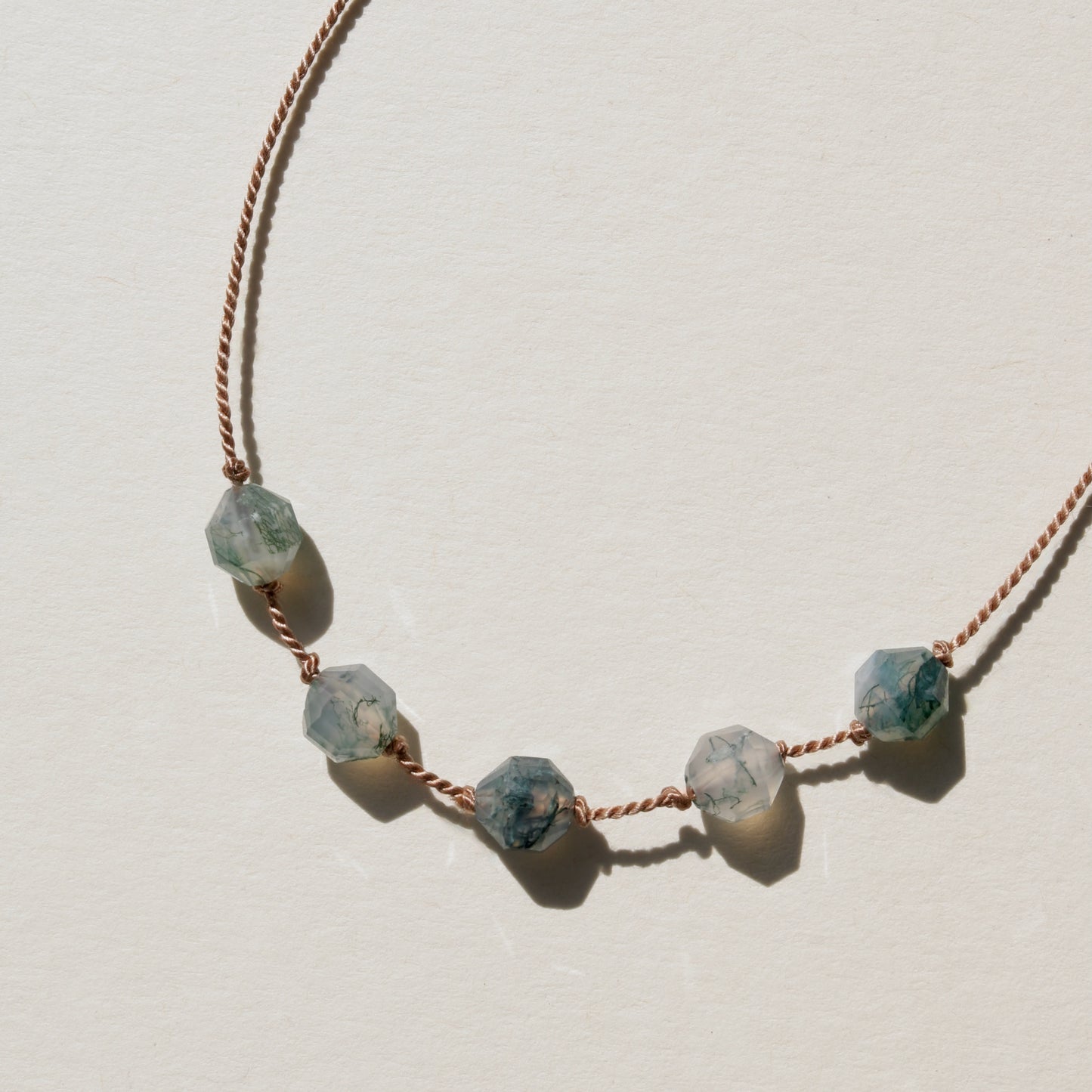 Moss Agate, Five Stones
