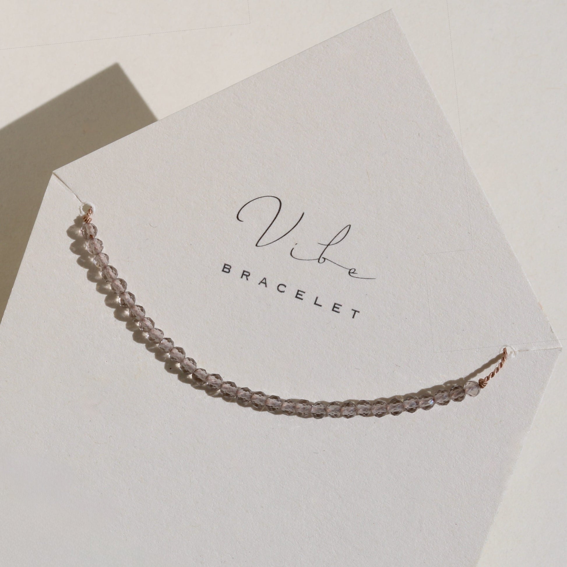 Obsidian, Row Bracelet Vibe Bracelet