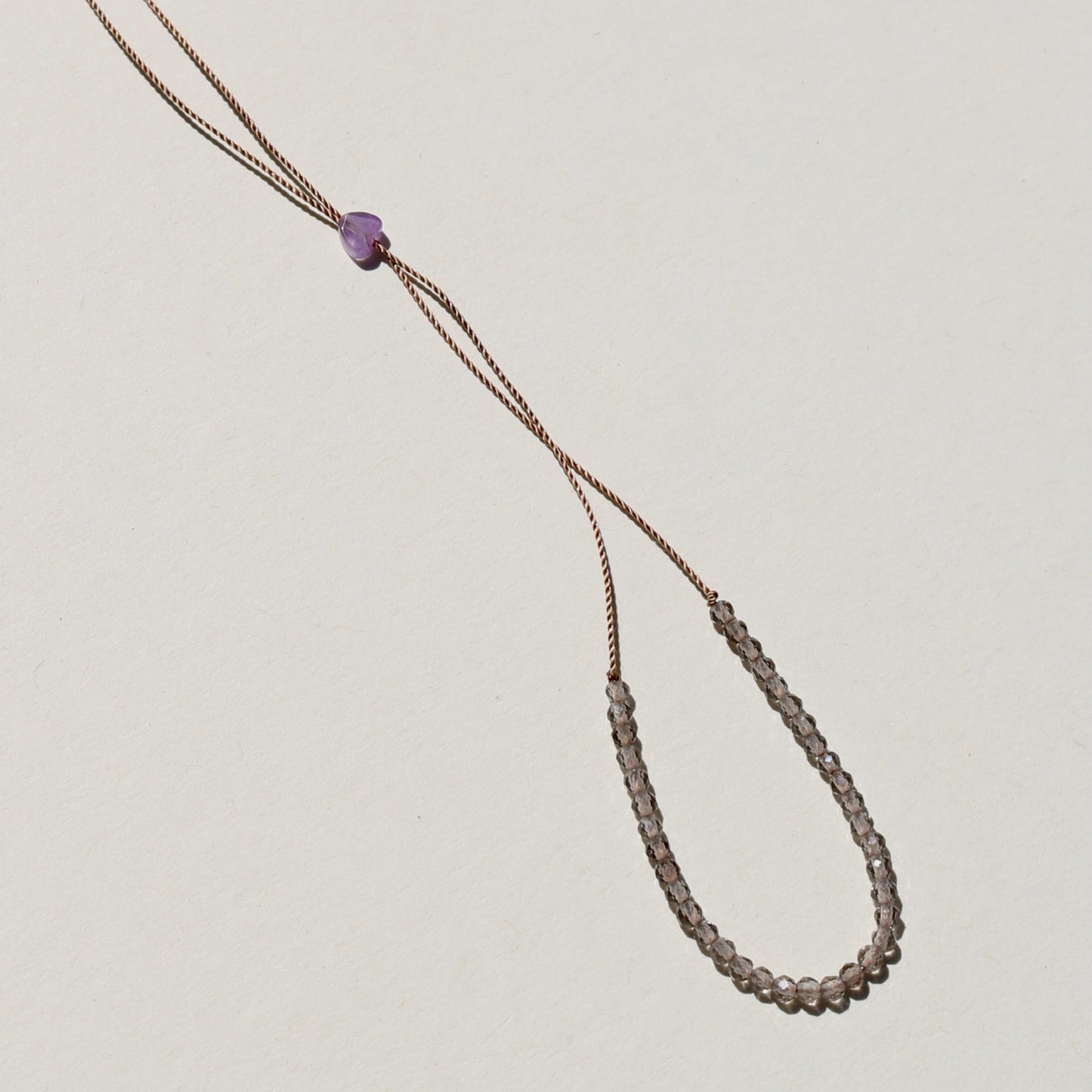 Obsidian, Row Necklace Vibe Necklace