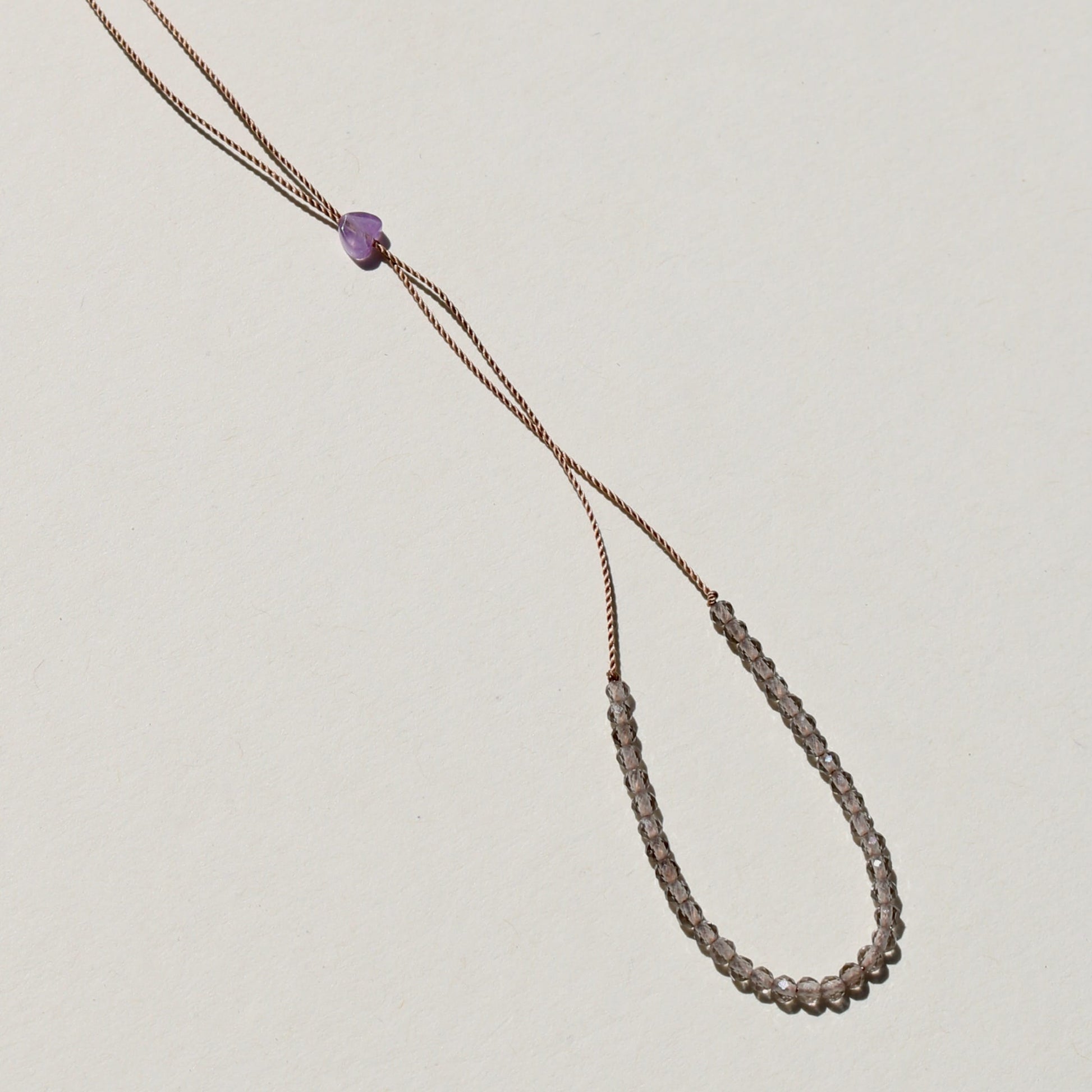 Obsidian, Row Necklace Vibe Necklace