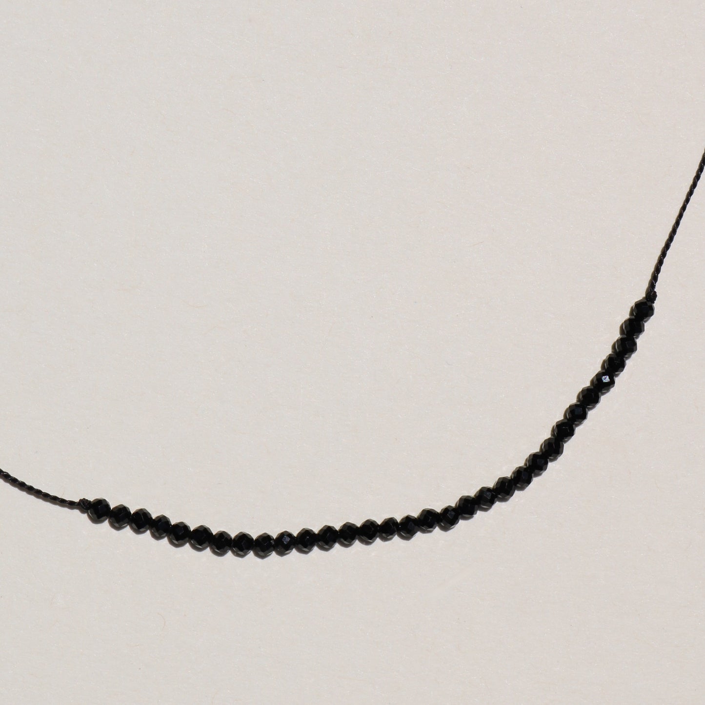 Onyx, Row Necklace