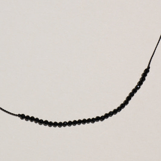 Onyx, Row Necklace