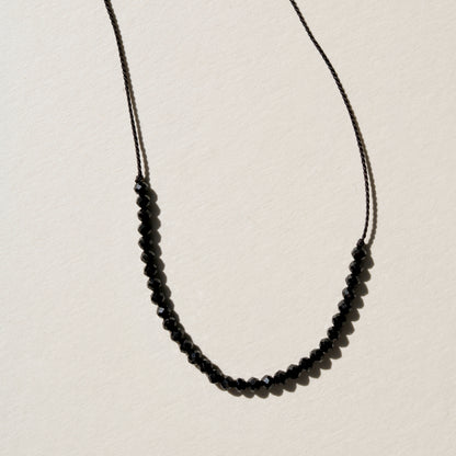 Onyx, Row Necklace