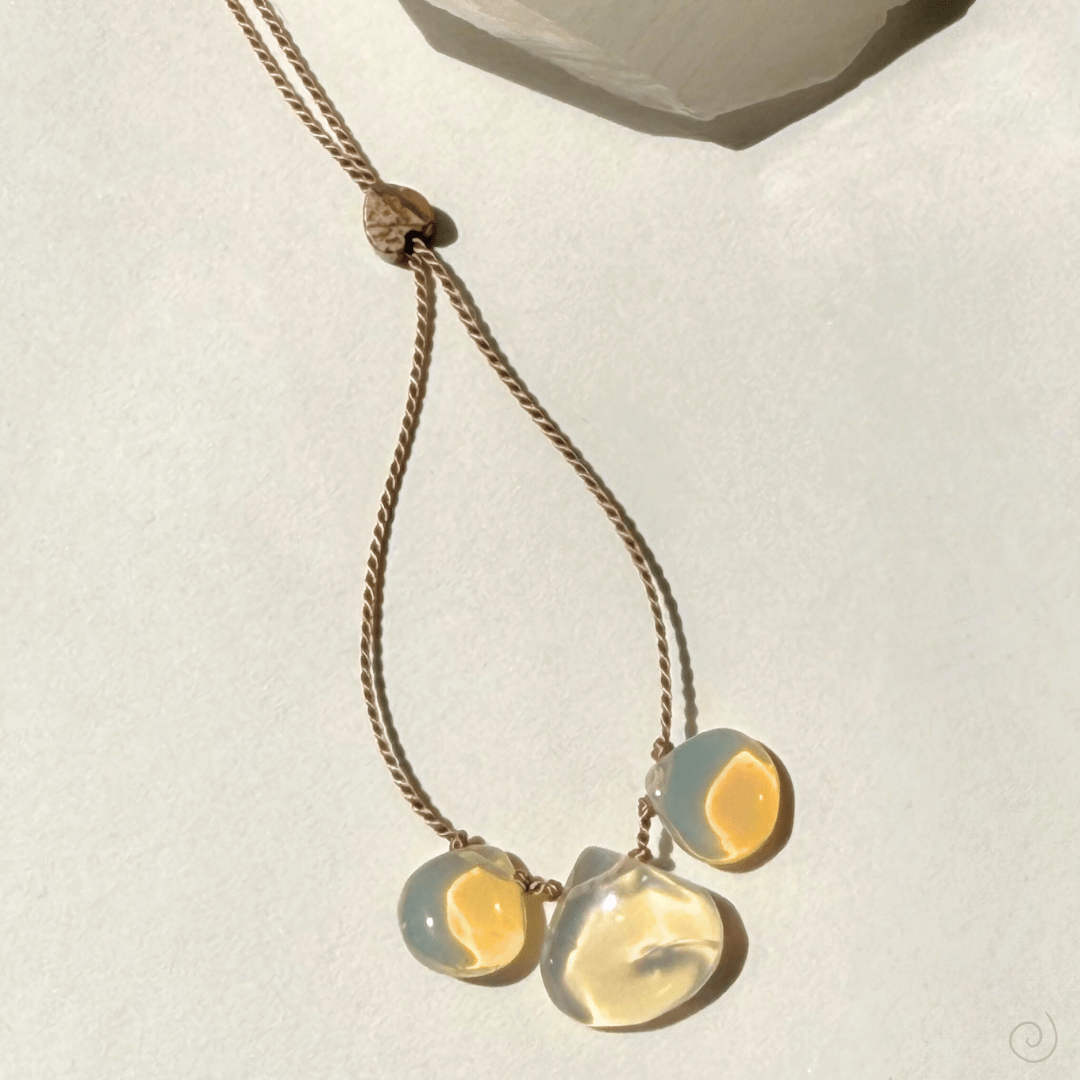 OPAL 3 STONE UNFOLDING No.0301 Vibe Necklaces