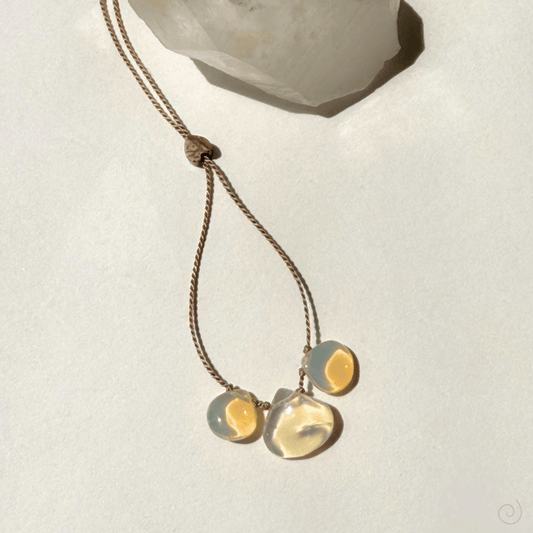 OPAL 3 STONE UNFOLDING No.0301 Vibe Necklaces