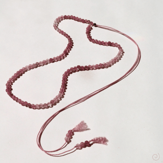 PINK TOURMALINE UNFOLDING No.0201 Vibe Necklaces