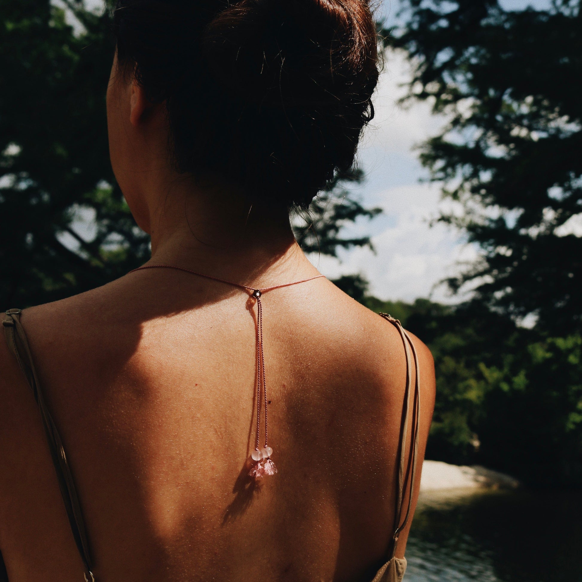 PINK TOURMALINE UNFOLDING No.0201 Vibe Necklaces