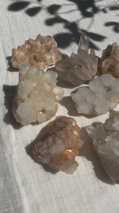 Quartz, Clusters