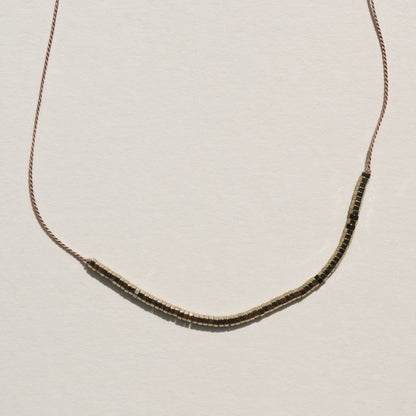 Pyrite, Geo Row Necklace