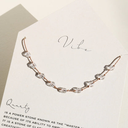 QUARTZ 9 STONE Vibe Necklaces