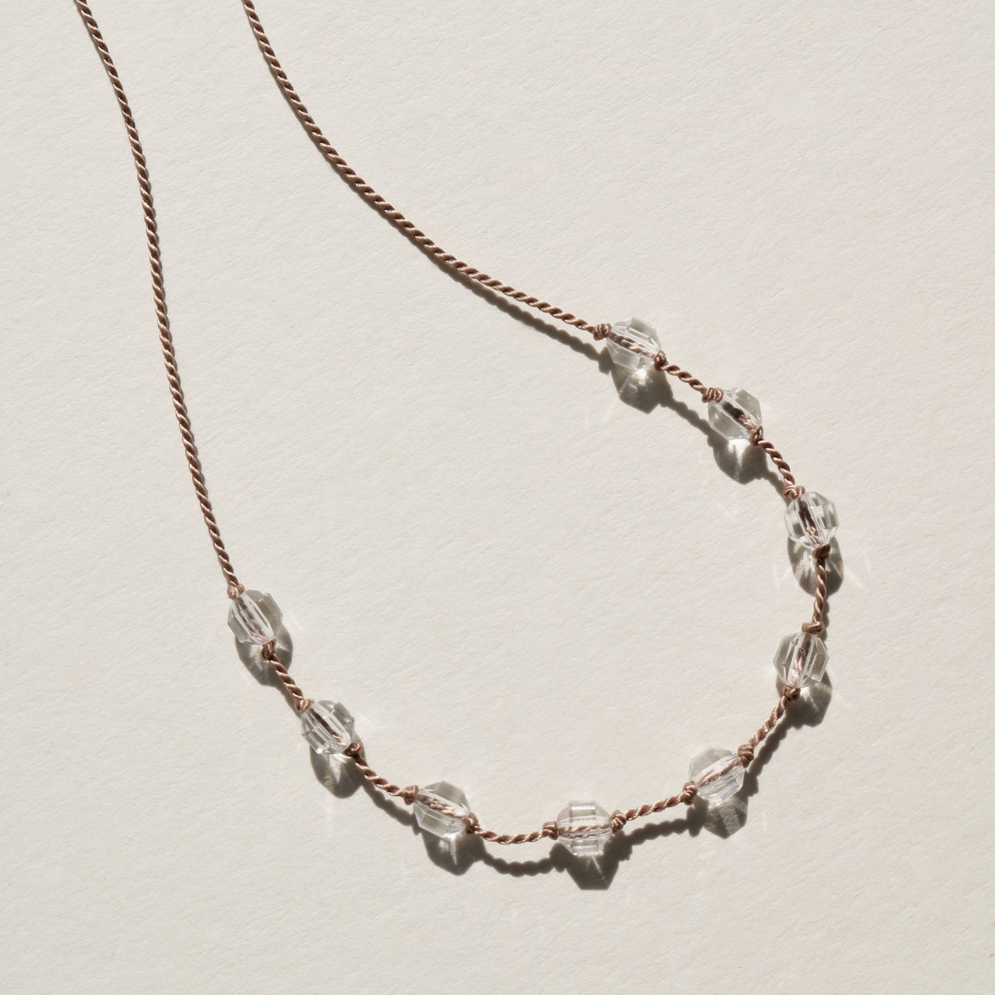 Quartz, Nine Stones Necklace