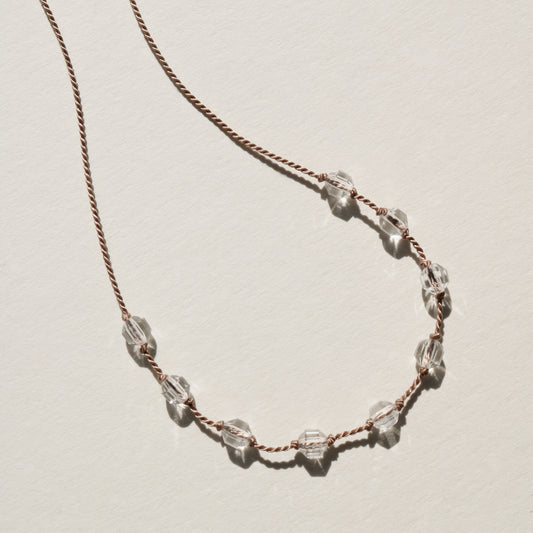 Quartz, Nine Stones Necklace