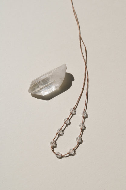 Quartz, Nine Stones Necklace