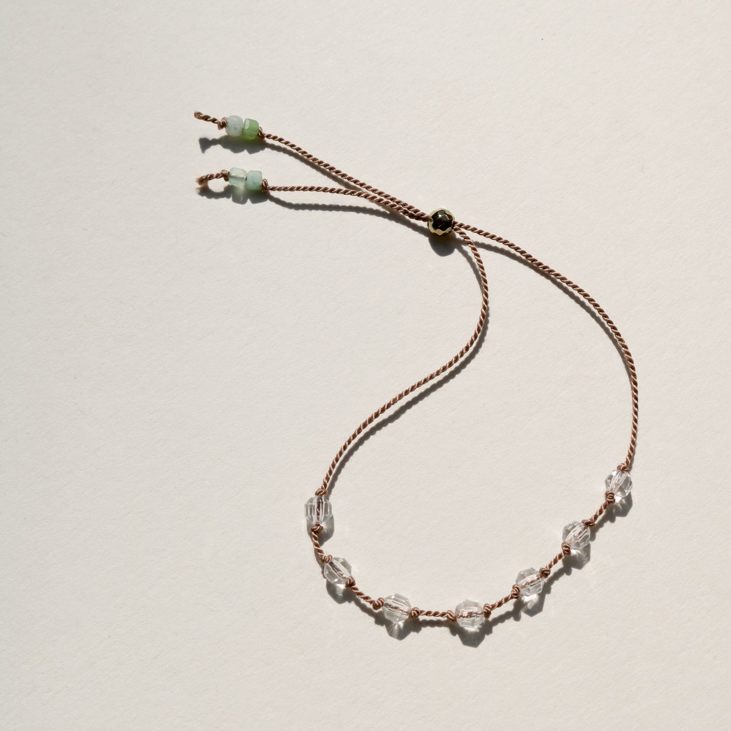Quartz, Seven Stones Bracelet