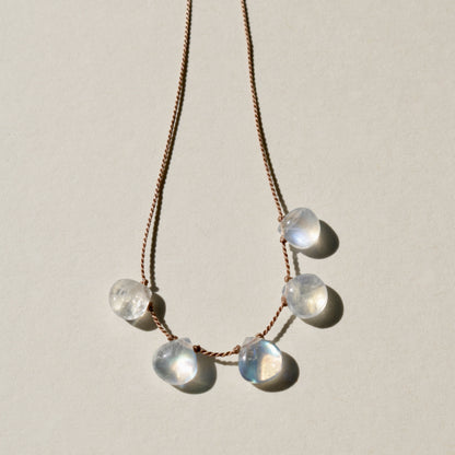 Rainbow Moonstone, Five Drops