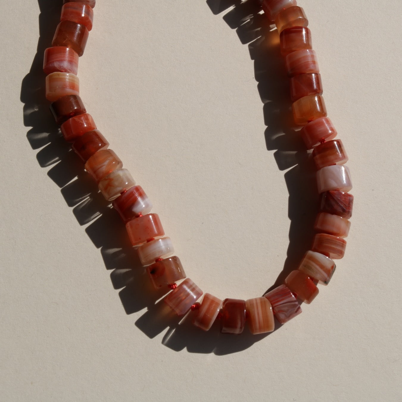 Red Agate, Necklace