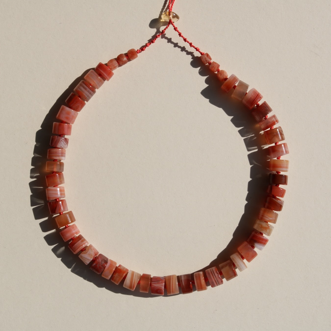 Red Agate, Necklace