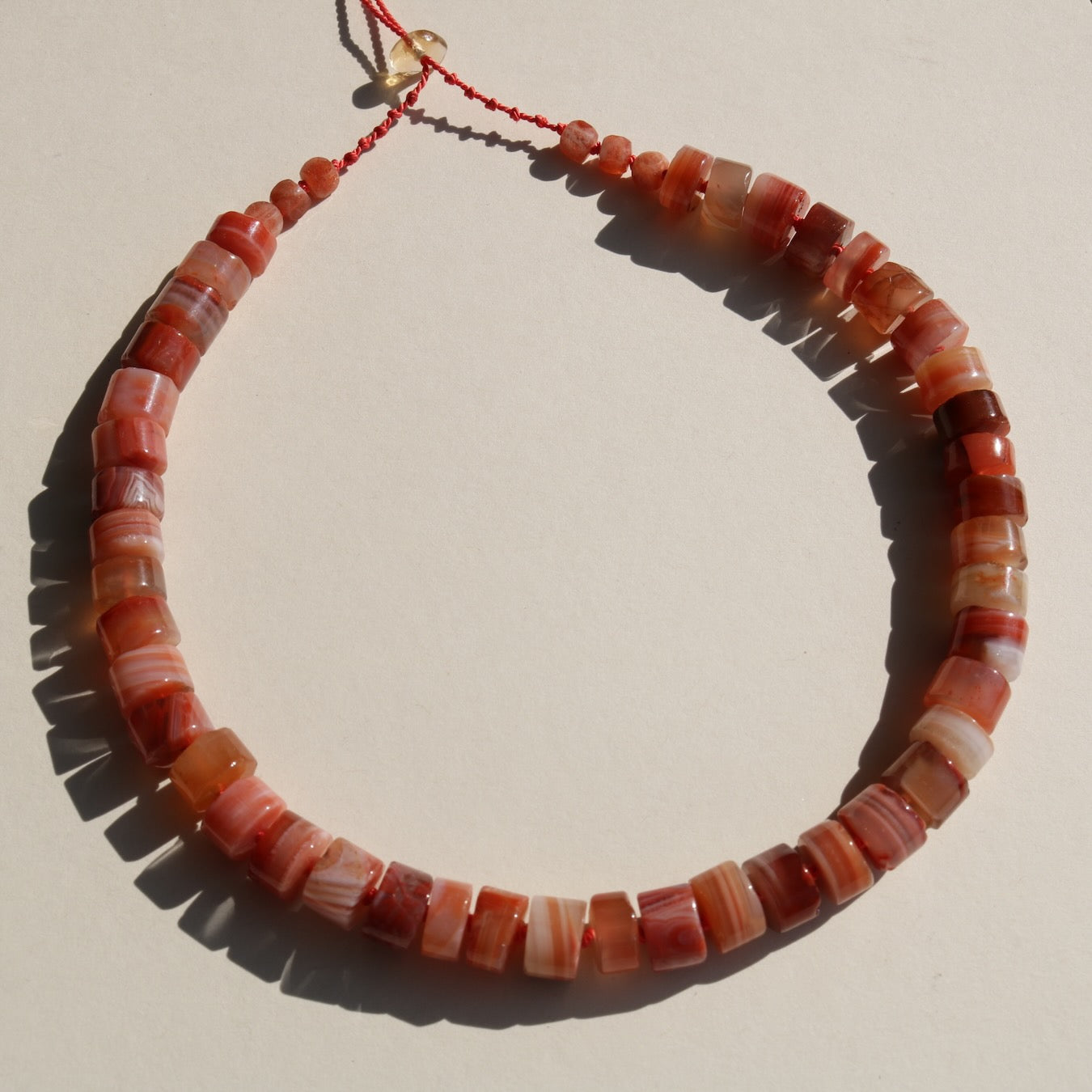 Red Agate, Necklace