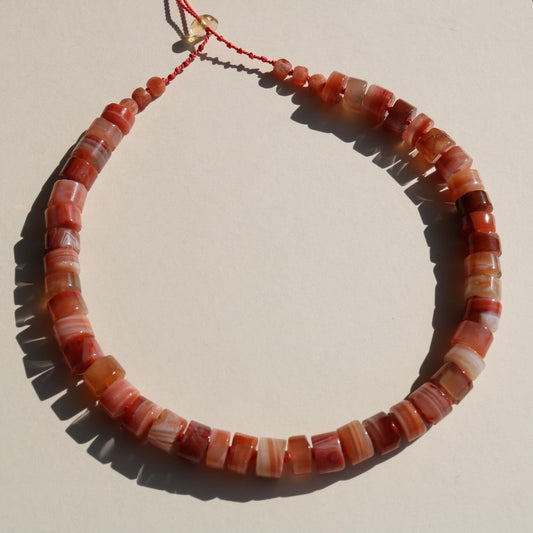 Red Agate, Necklace